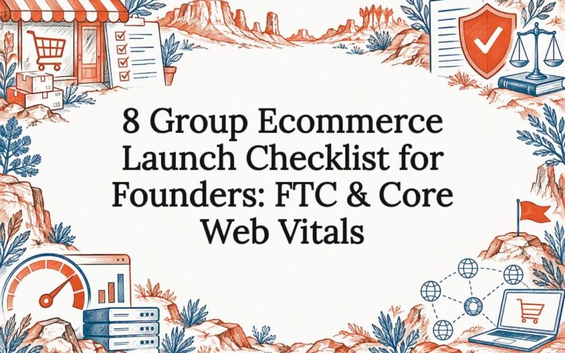 Ecommerce launch checklist title card