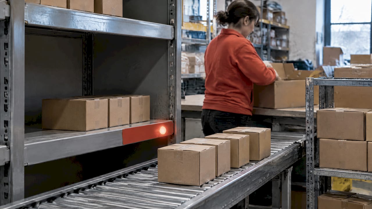 Inventory threshold triggering replenishment workflow