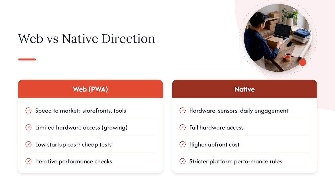 Where Web and Mobile App Development Are Headed — overview diagram