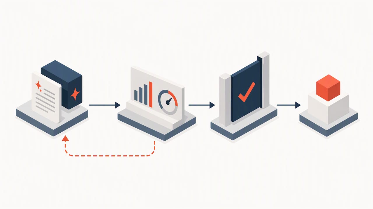 Workflow draft passes checks before approval