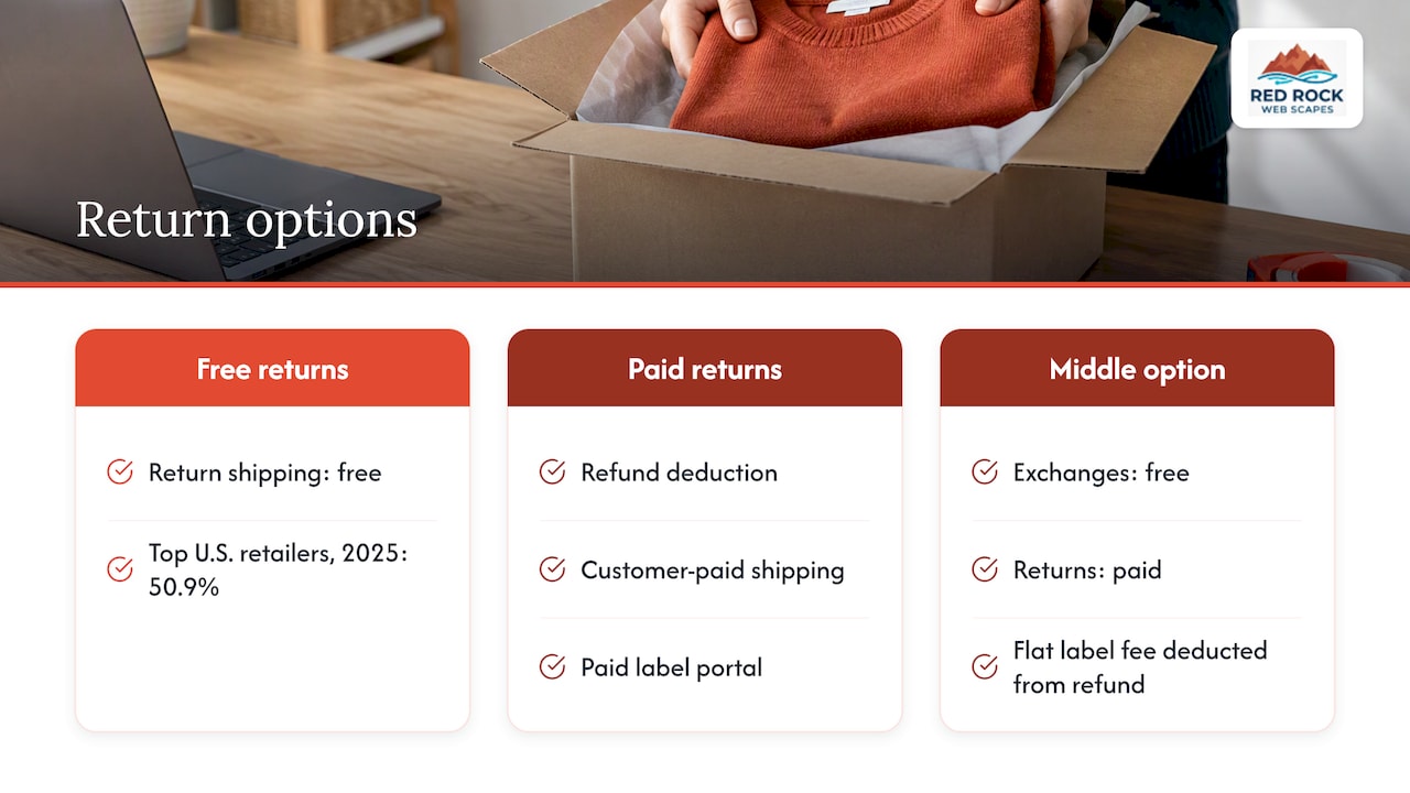 Returns are a strategic choice — overview diagram