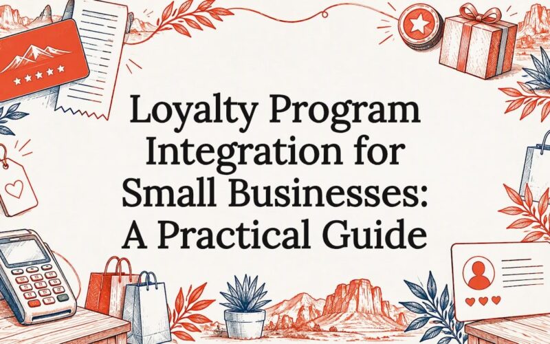 Sketch framing a loyalty integration title